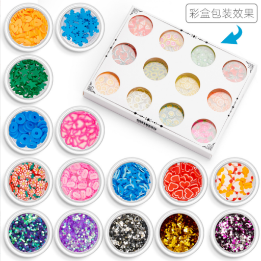 Nail Art Sim Pul Toz Süsleme