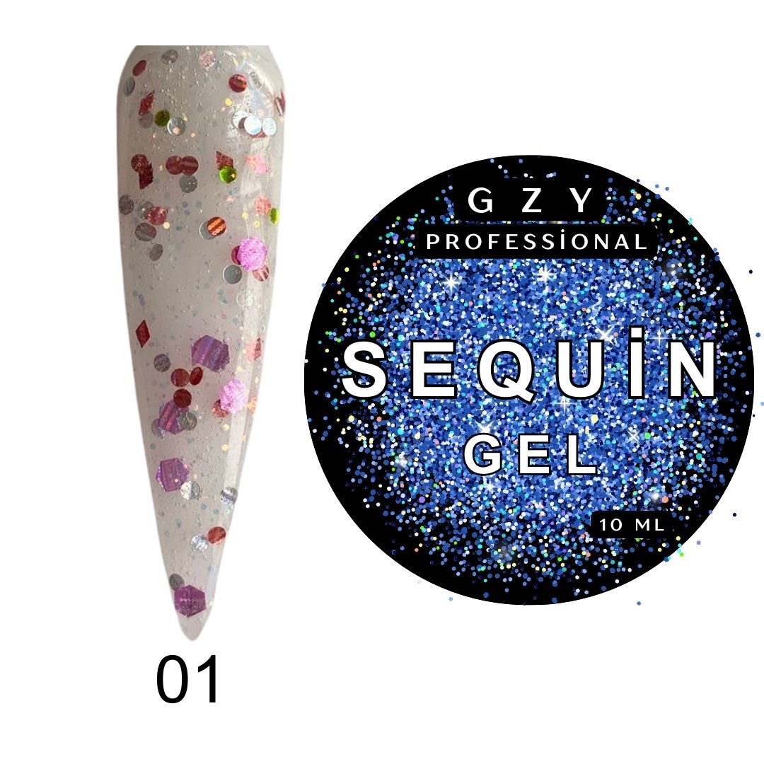 Gzy Sequin Tasarım Jel 01