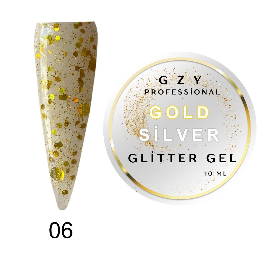 Gzy Gold Silver Tasarım Jel 06