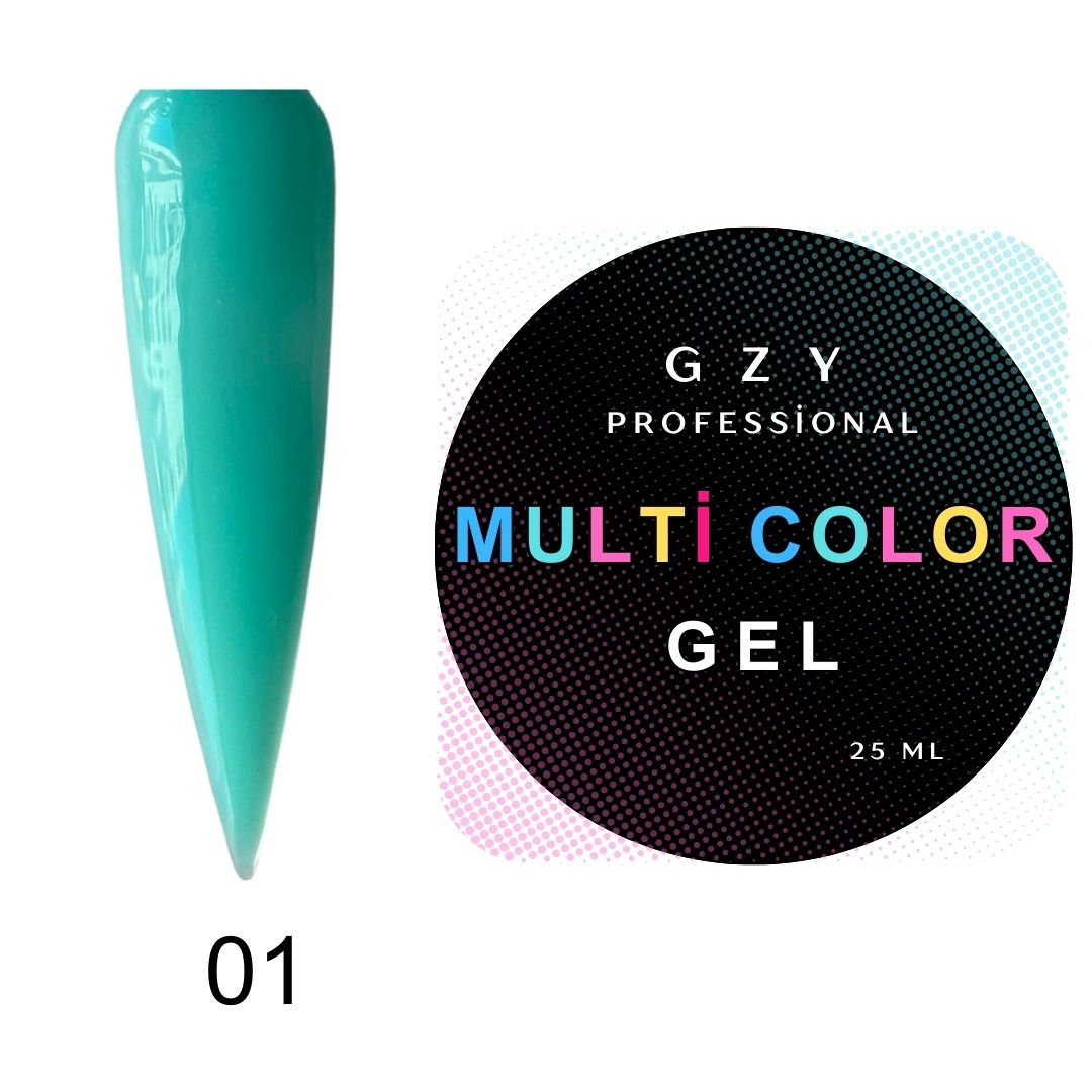Gzy Multi Color Renkli Jel 01
