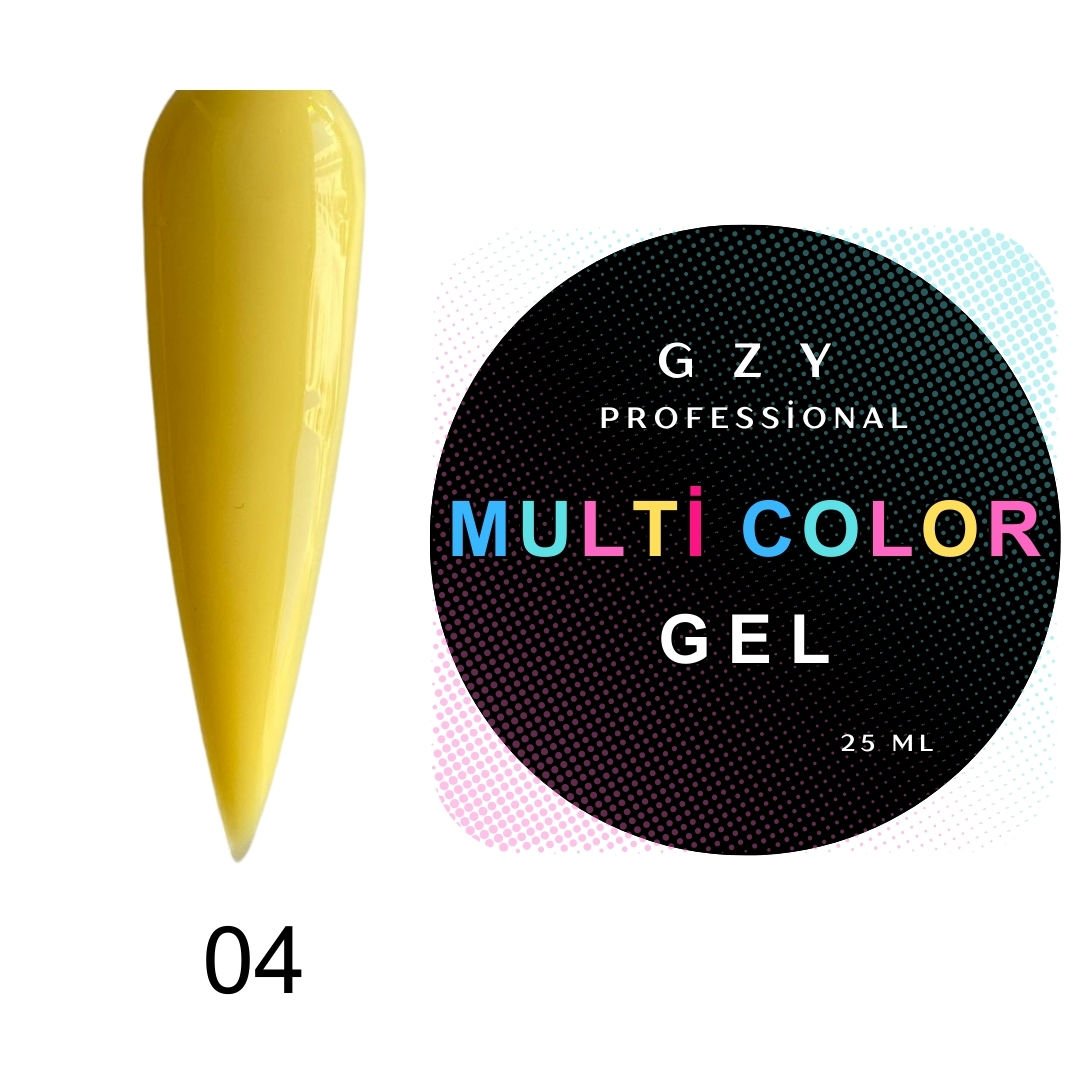 Gzy Multi Color Renkli Jel 04