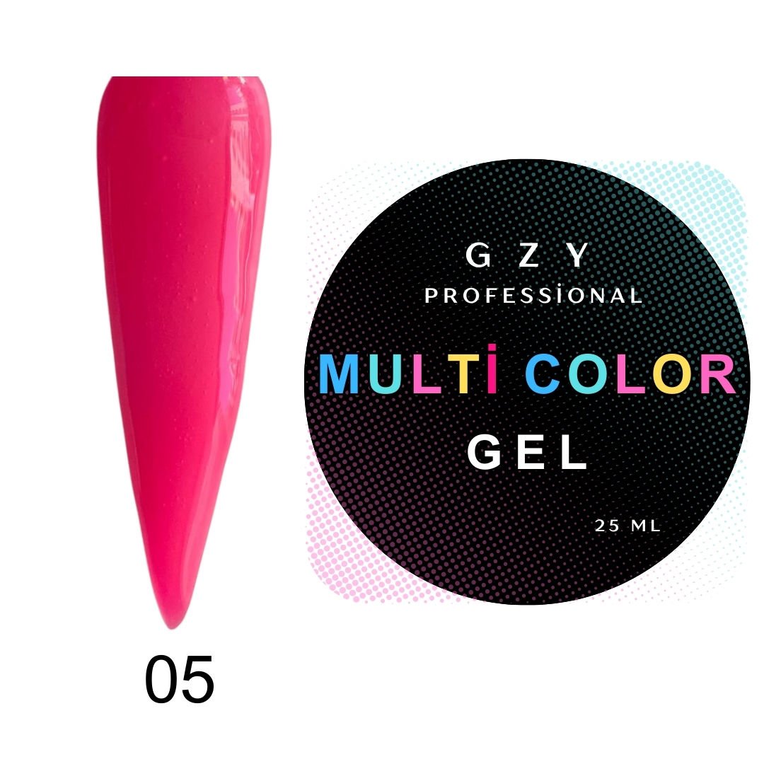 Gzy Multi Color Renkli Jel 05