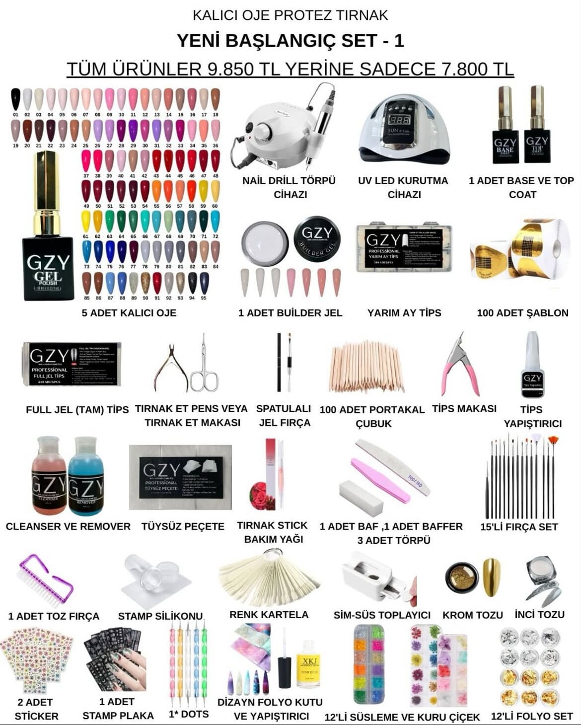 YENİ BAŞLANGIÇ SET - 1