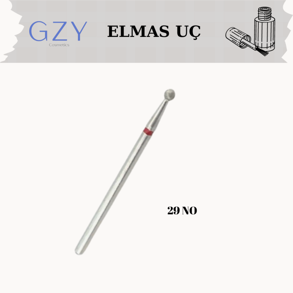 ELMAS MANİKÜR/PEDİKÜR UÇ 29