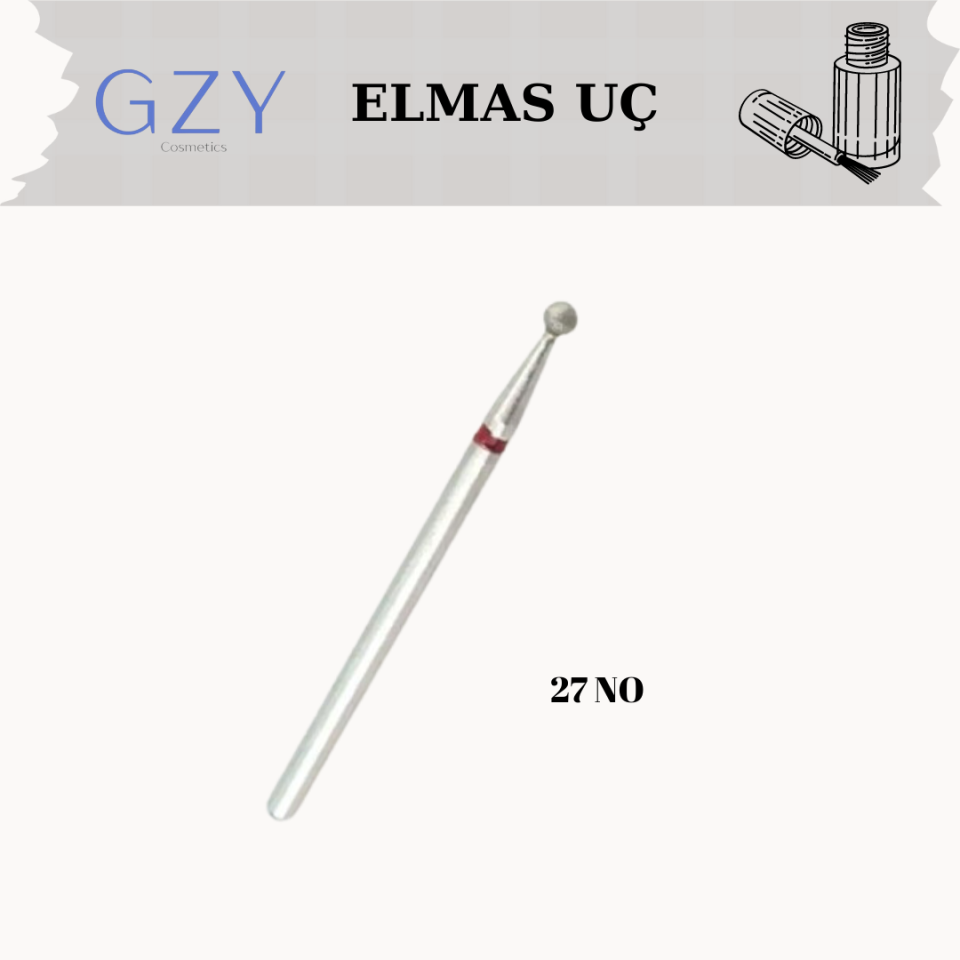 ELMAS MANİKÜR/PEDİKÜR UÇ 27