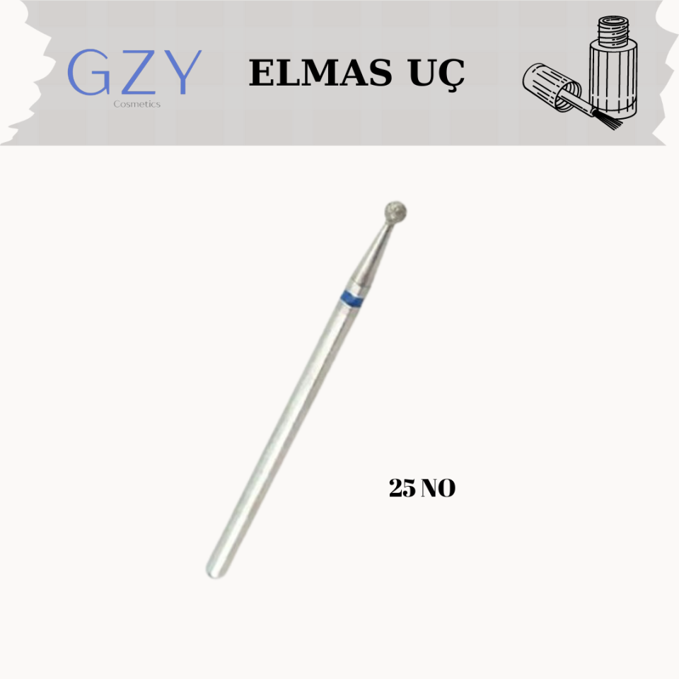 ELMAS MANİKÜR/PEDİKÜR UÇ 25