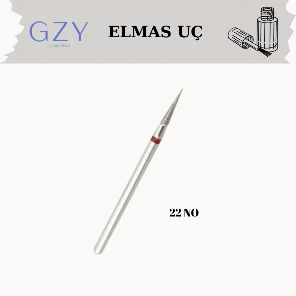 ELMAS MANİKÜR/PEDİKÜR UÇ 22