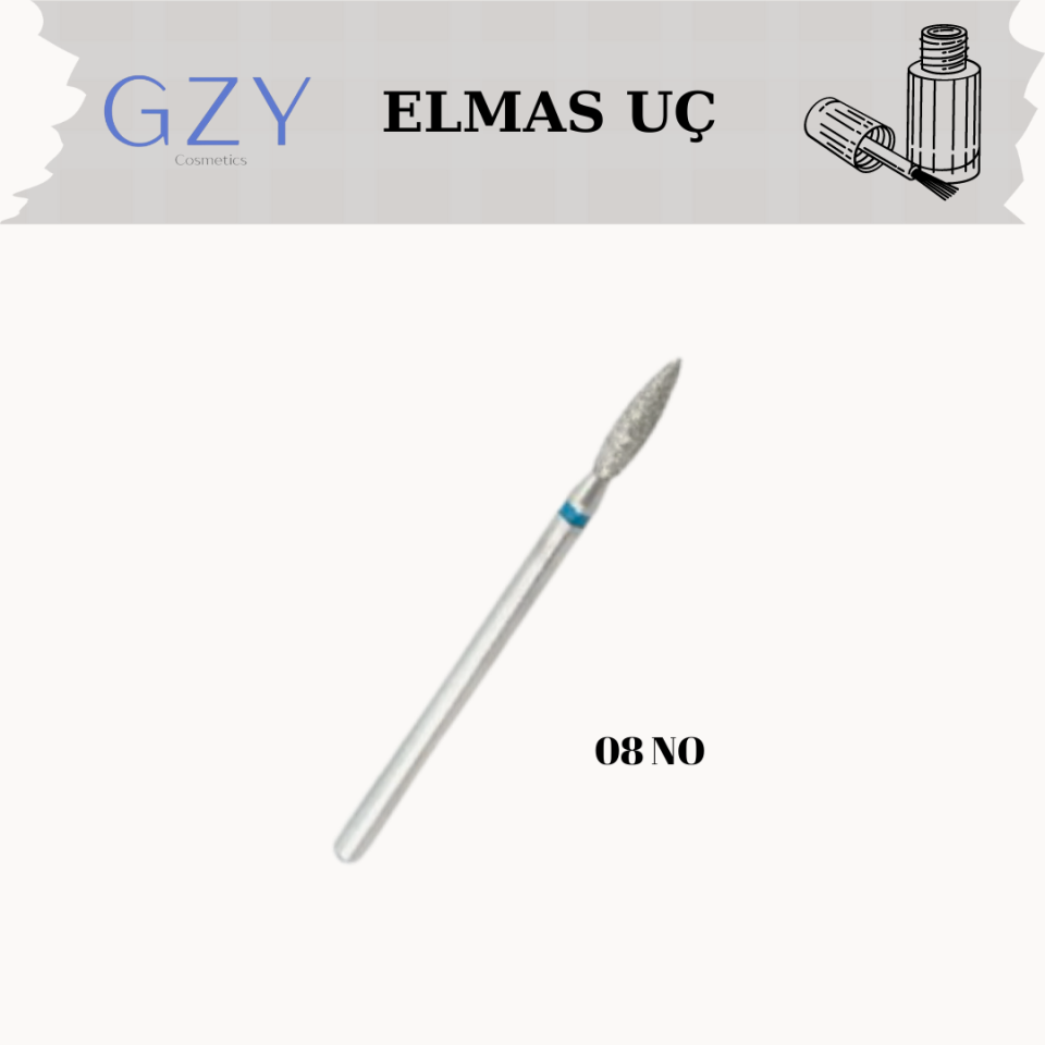 ELMAS MANİKÜR/PEDİKÜR UÇ 08