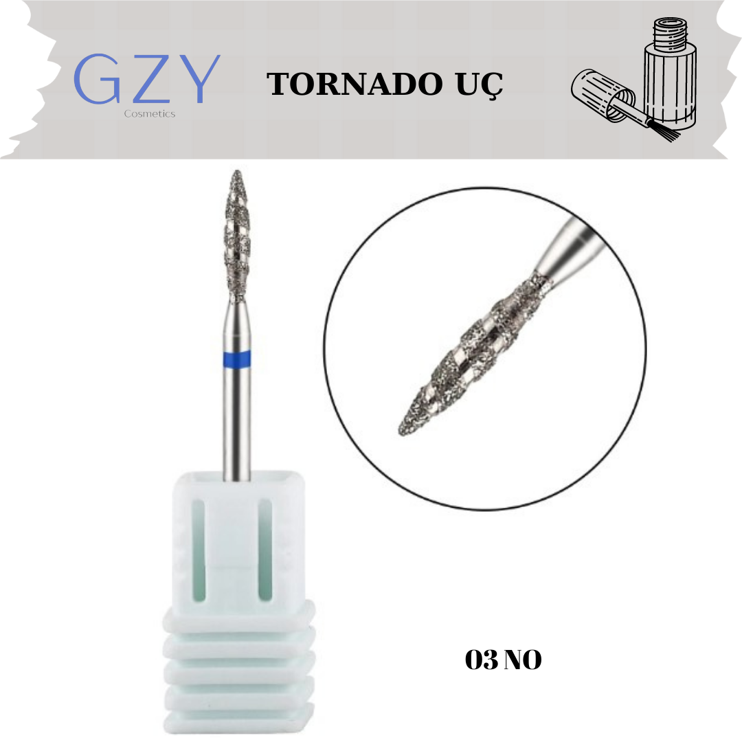 FREZEE MANİKÜR MAVİ TORNADO UÇ