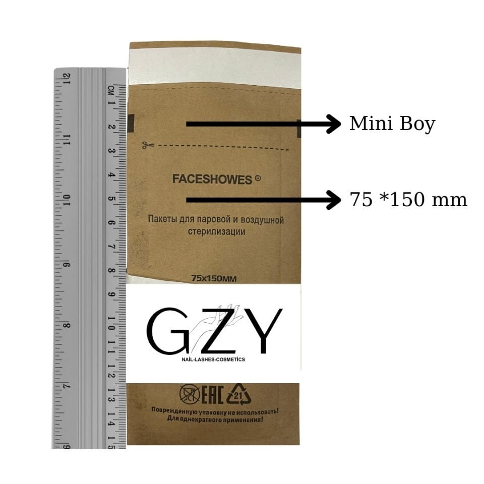 100'lü Kraft Kağıt Mini Boy