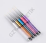5'li Nail Art Özel Fırça Set