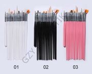 15'li Fırça Set Pembe
