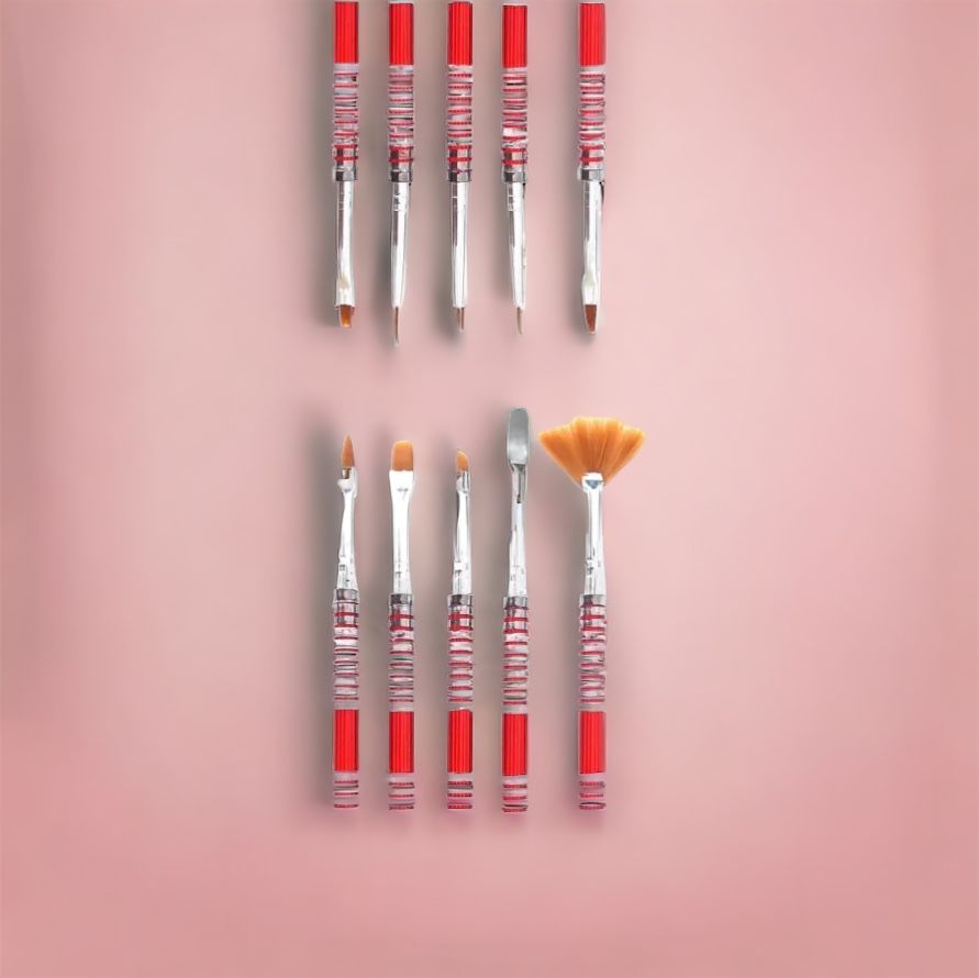 5'li Kırmızı Zebra Set