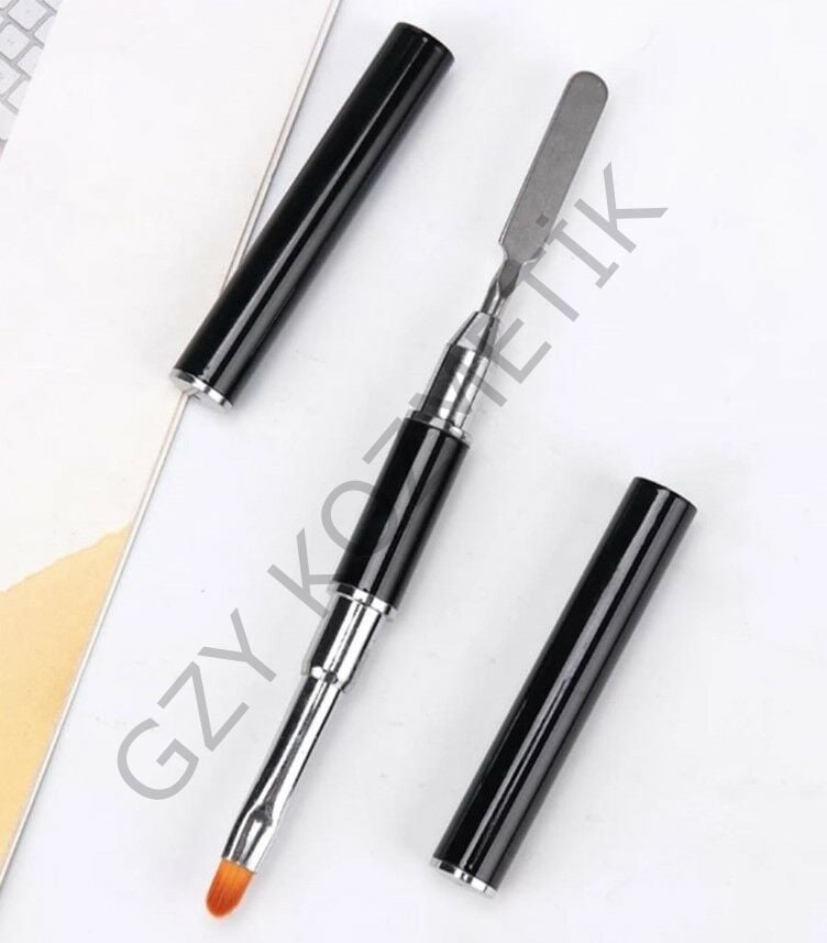 Spatulalı Kapaklı Jel Fırça