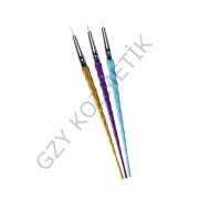3'lü Unicorn Nail Art Fırça Set