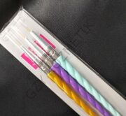3'lü Unicorn Nail Art Fırça Set