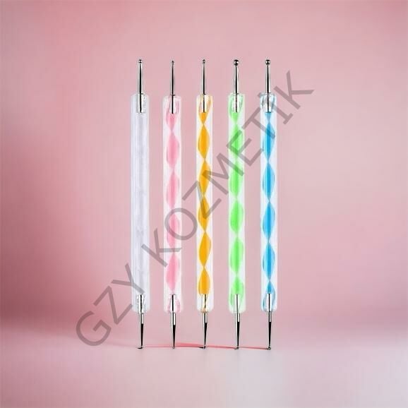 5'li Renkli Model Dots Set