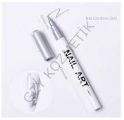 Nail Art Kalem Gümüş