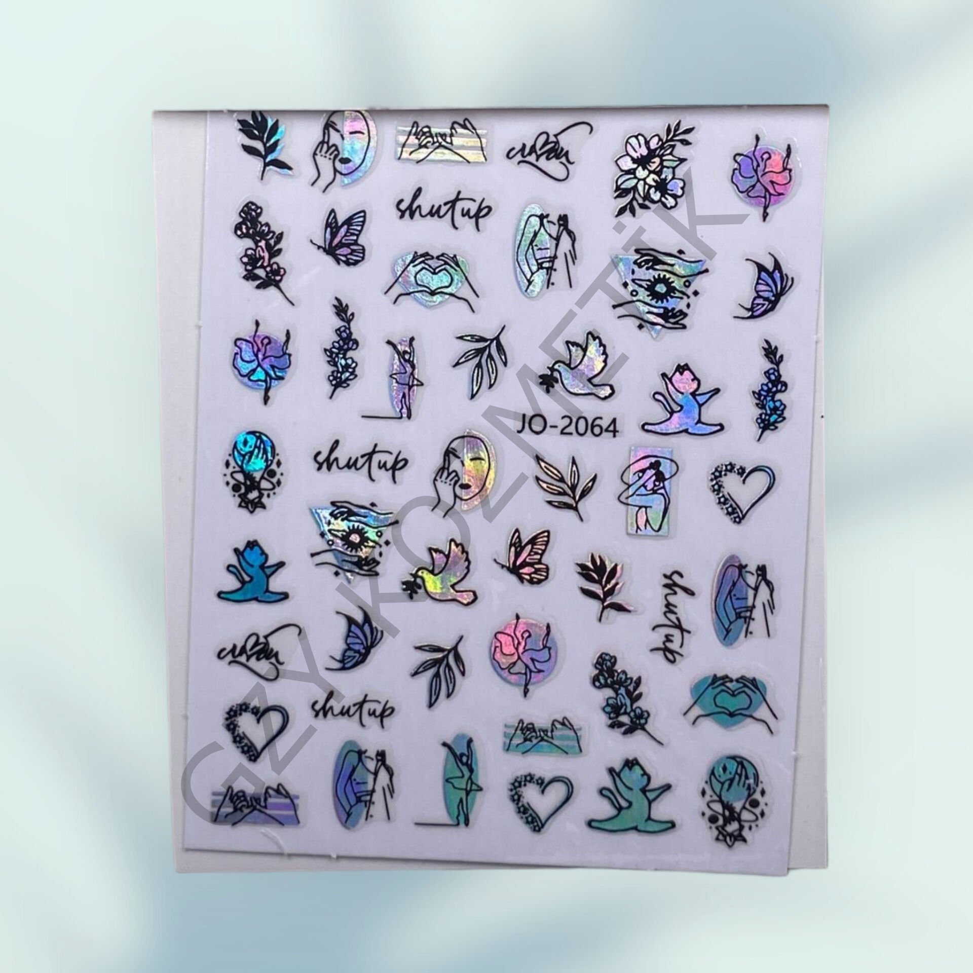 Tırnak Sticker JO-2075