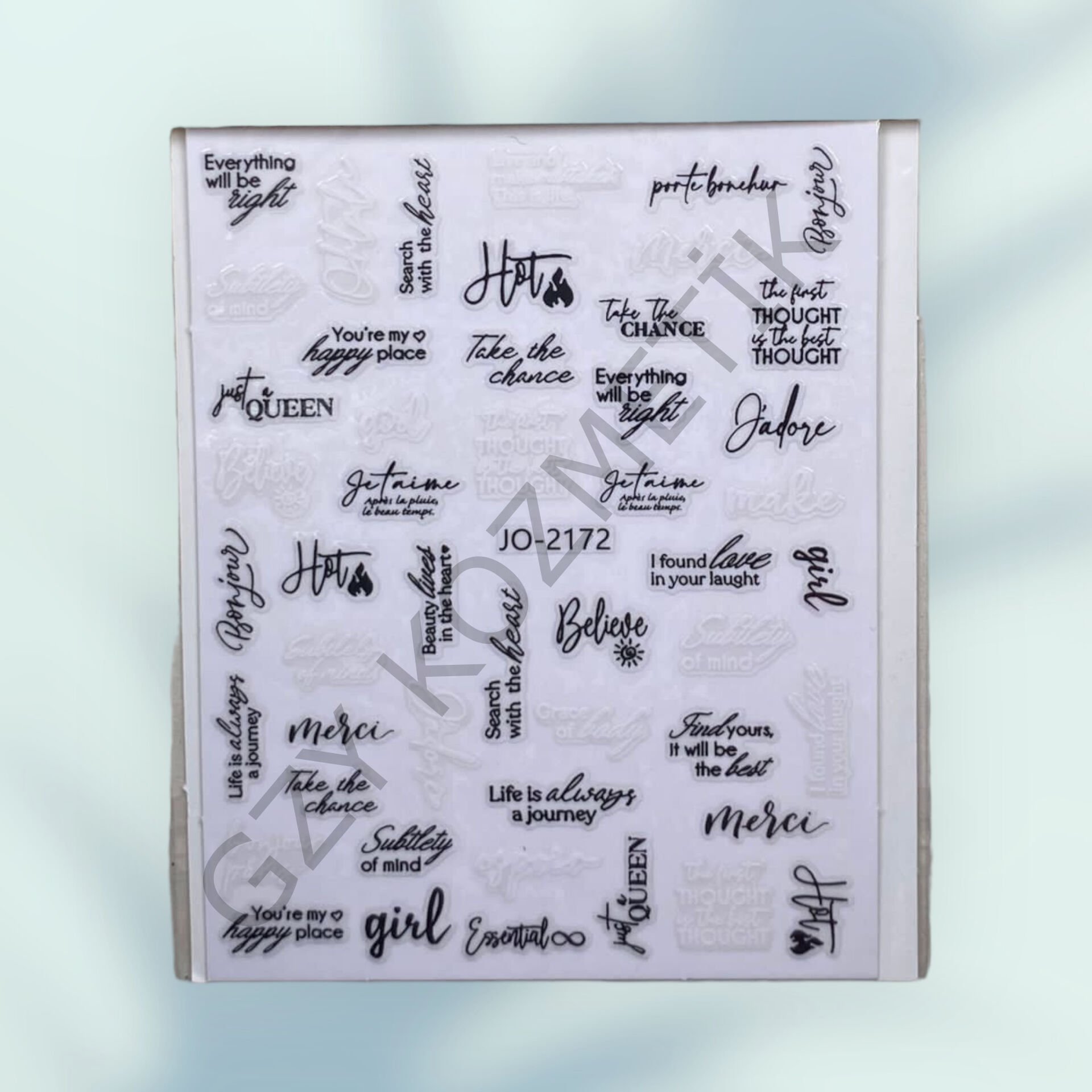 Tırnak Sticker JO-2172