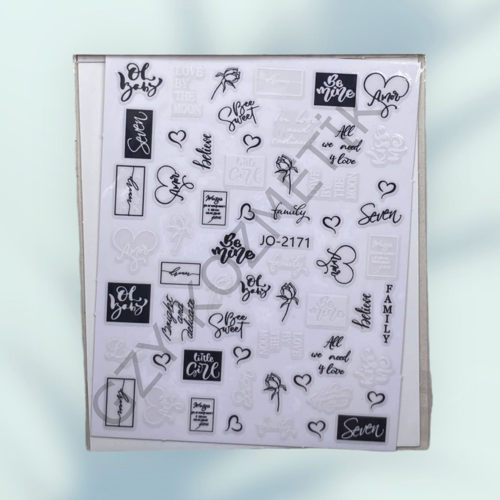 Tırnak Sticker JO-2171