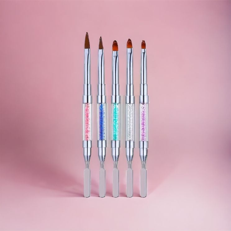 5'li Spatulalı Fırça Set