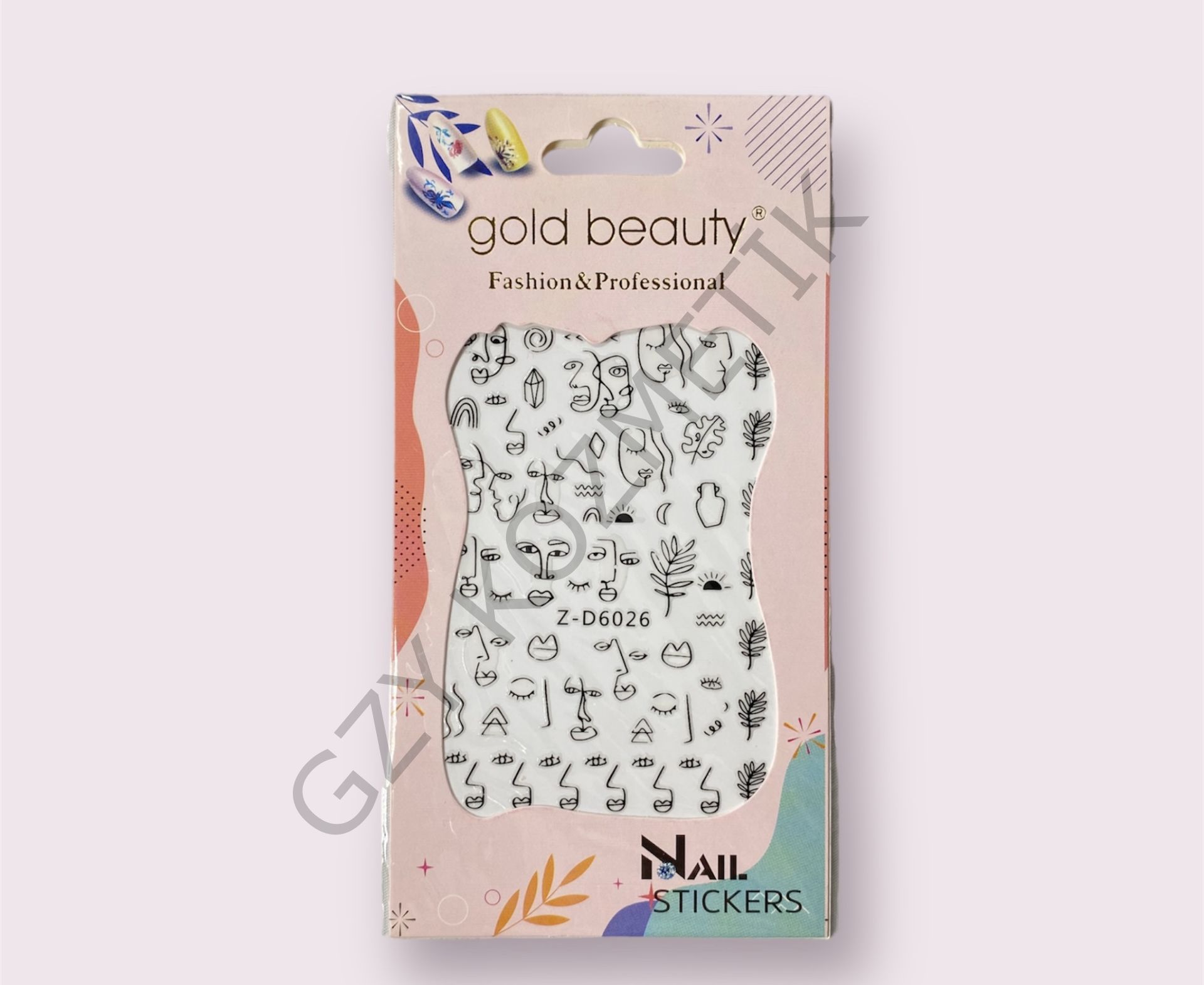 Tırnak Sticker Z-D6026