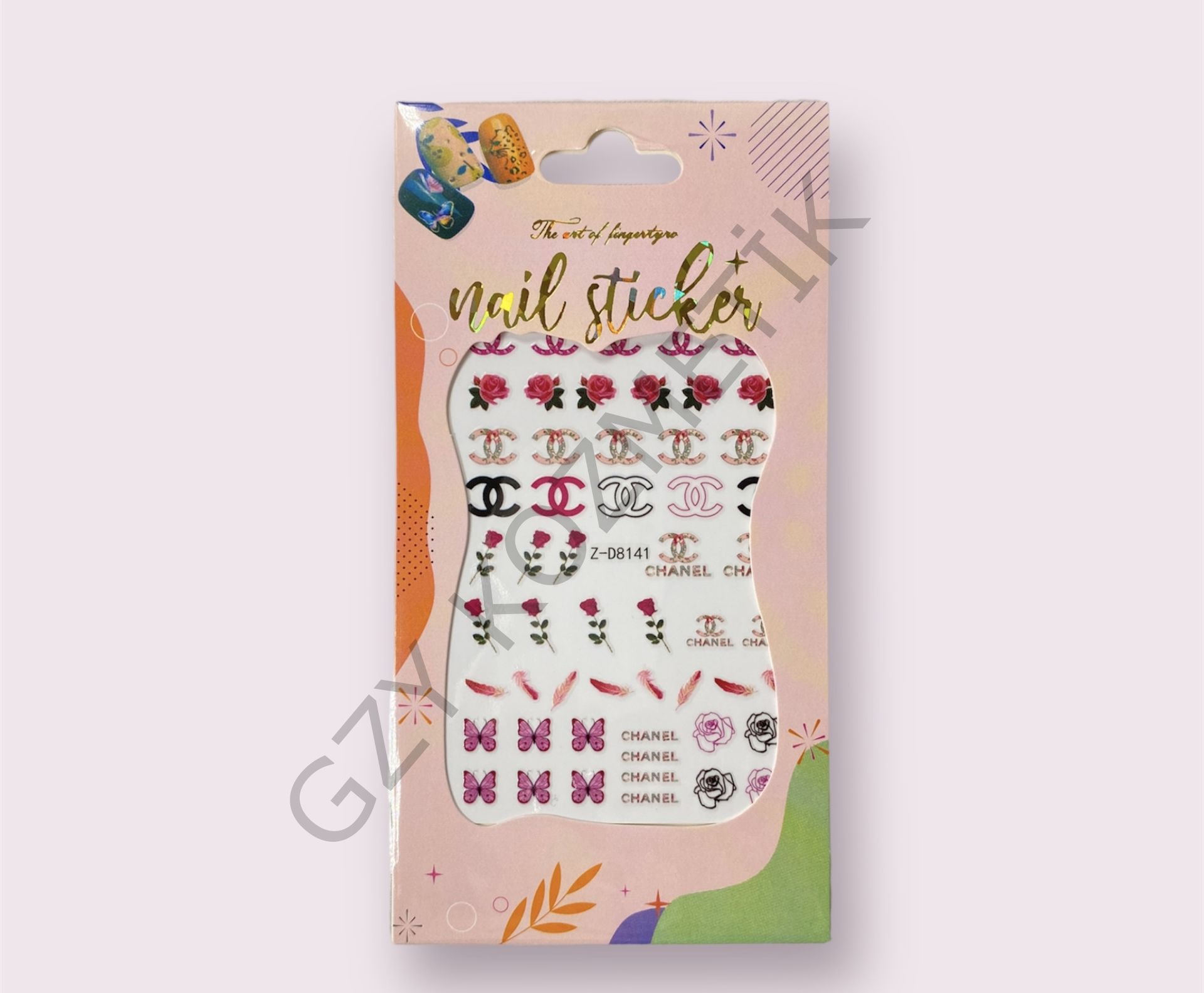 Tırnak Sticker Z-D8141