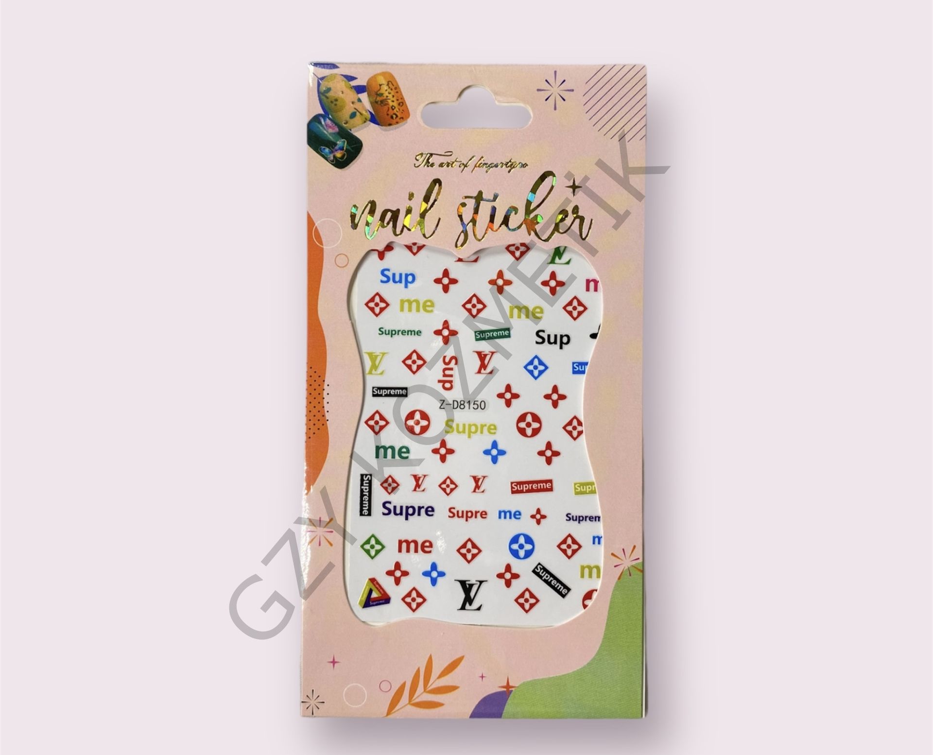 Tırnak Sticker Z-D8150