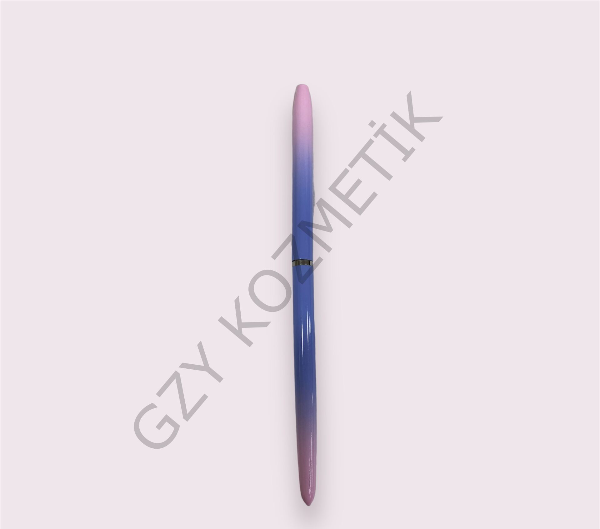 Mavi Ombre Desenli Ombre Fırça