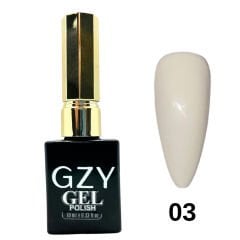 GZY Kalıcı Oje 10 ml Numara: 003 Rakı Beyaz