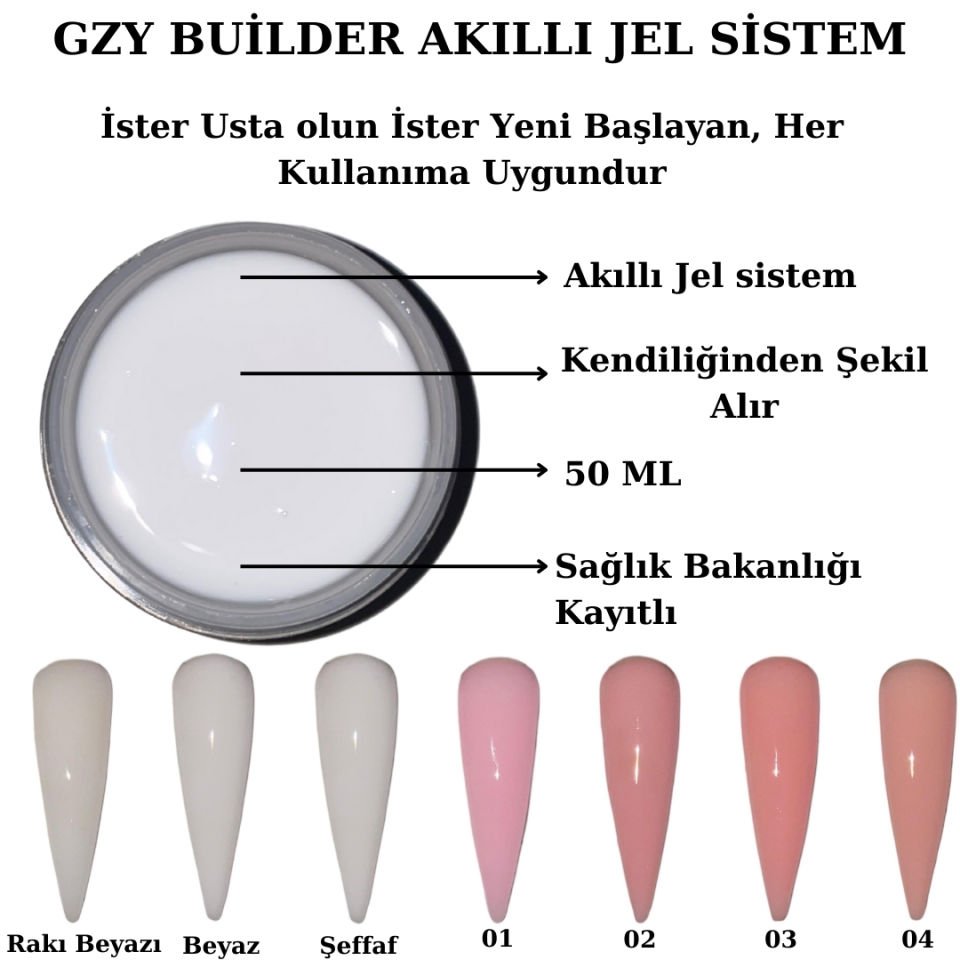 50 ml Builder Jel No: 04